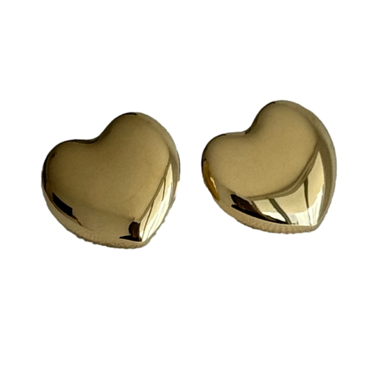 Puff Heart Earrings