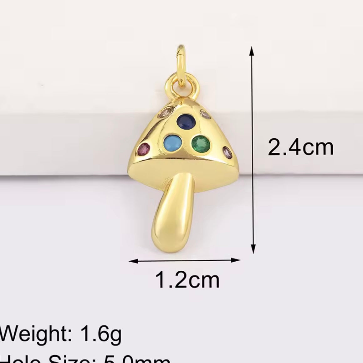 Mini Studded Mushroom