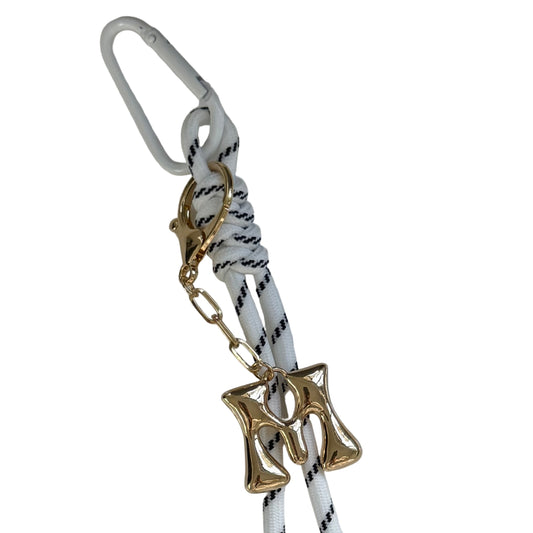 White Bag Charm