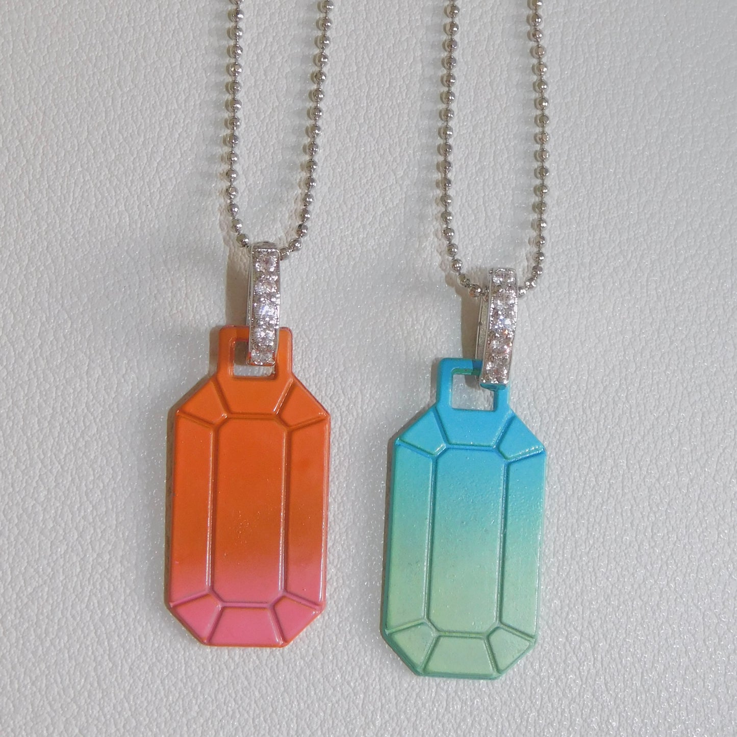 Ombré Dog Tag Necklace