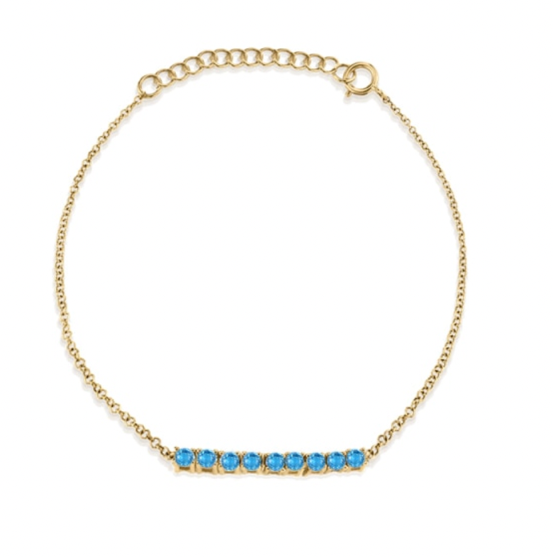 Diamond Bar Bracelet
