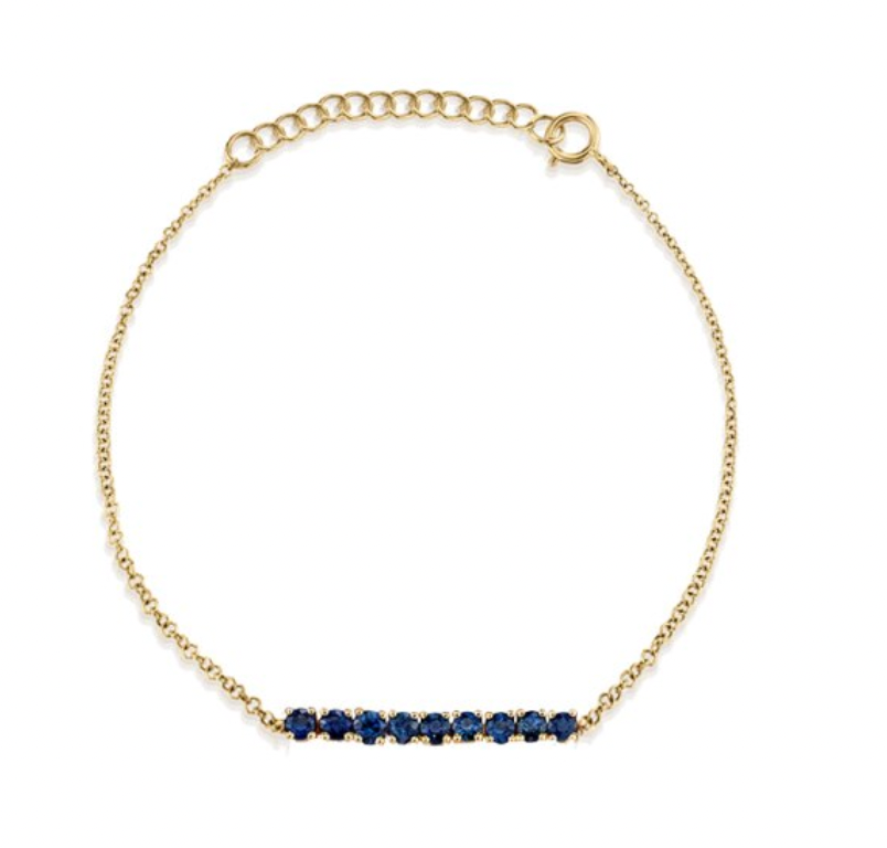 Diamond Bar Bracelet