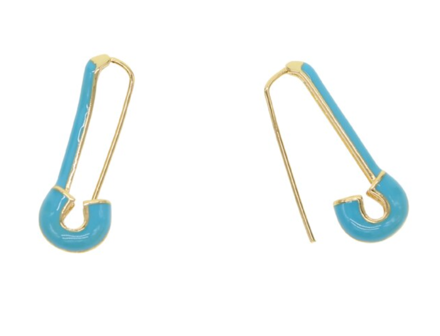 Enamel Pin Earrings