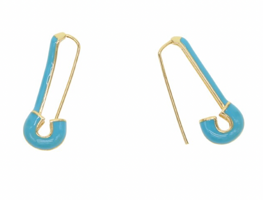 Enamel Pin Earrings