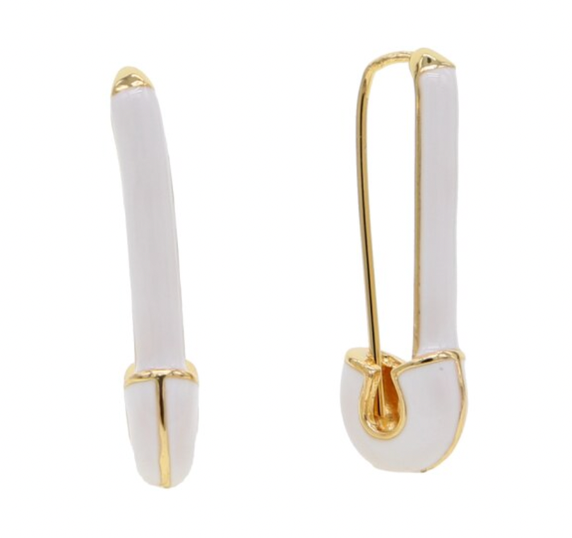 Enamel Pin Earrings