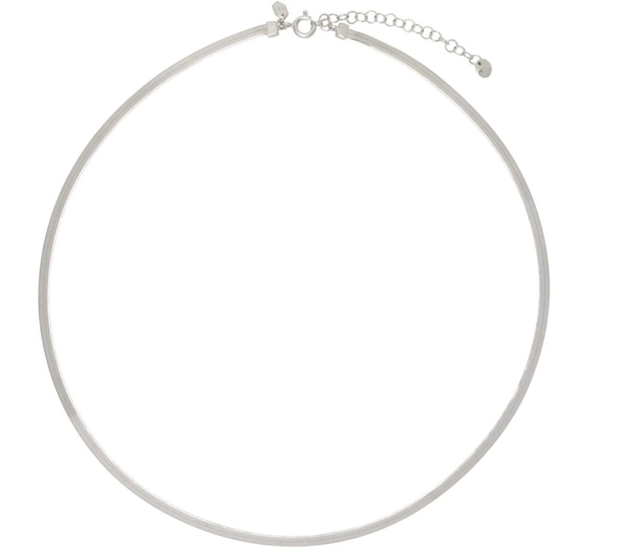 Silver Snake Necklace