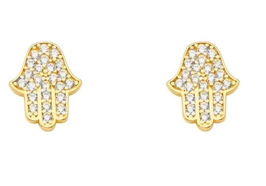 Hamsa Studs