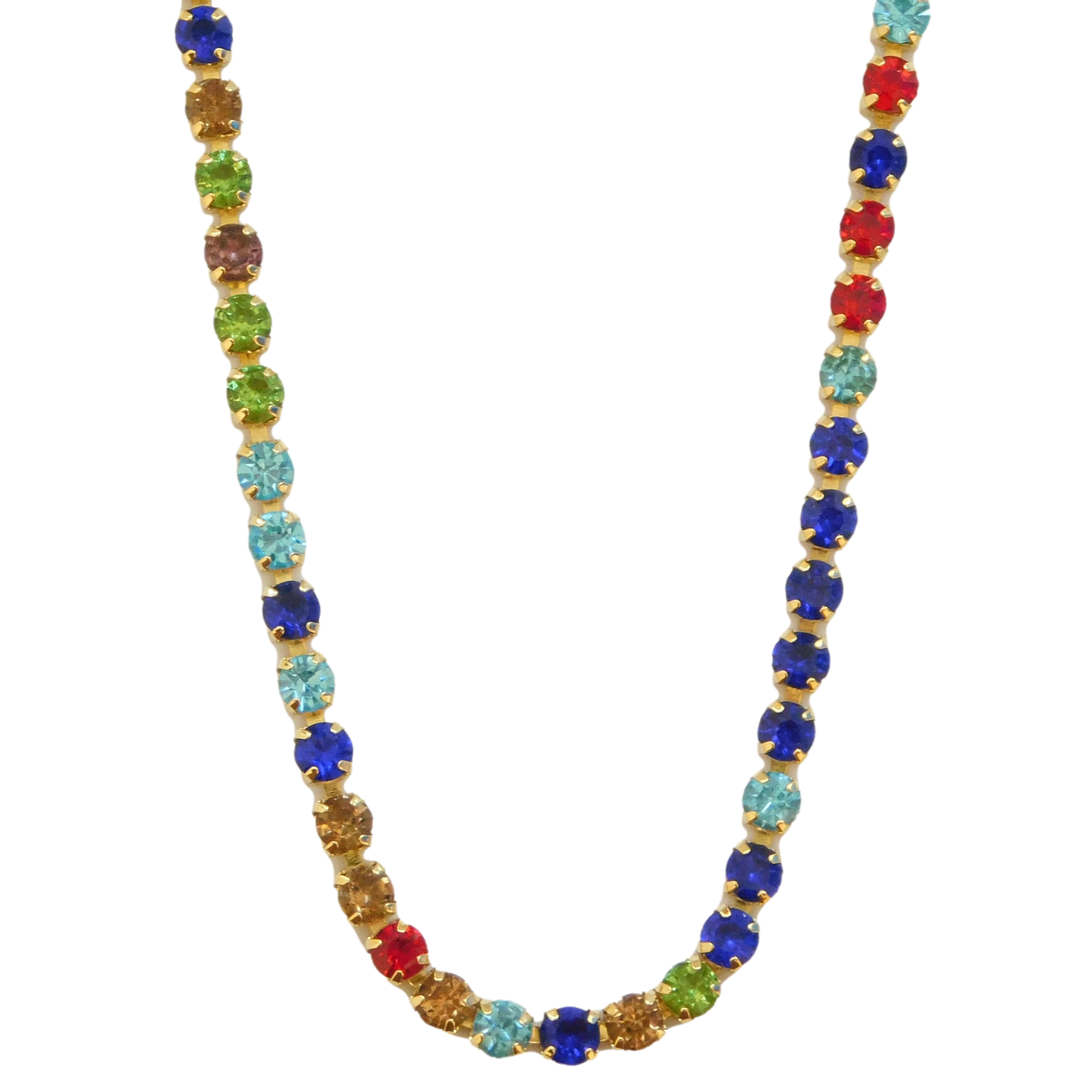 Fancy Gemstone Necklace