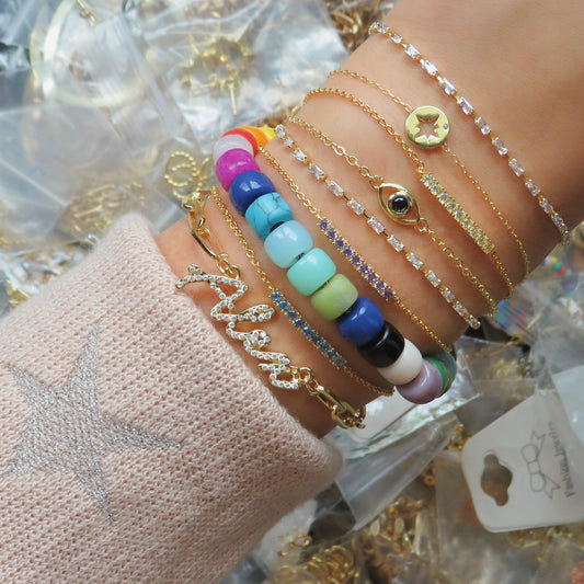 Emerald Bolo Tennis Bracelet