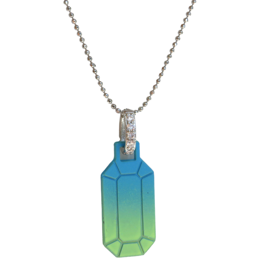 Ombré Dog Tag Necklace
