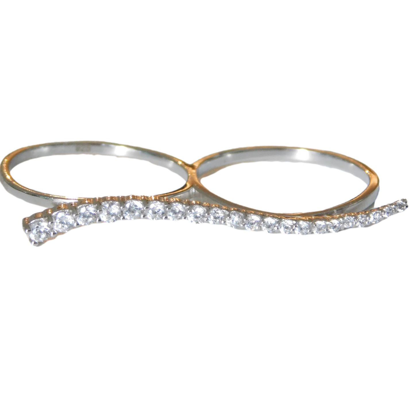 Two-Finger Wave Ring