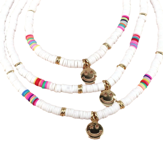 Puka Smiley Necklaces