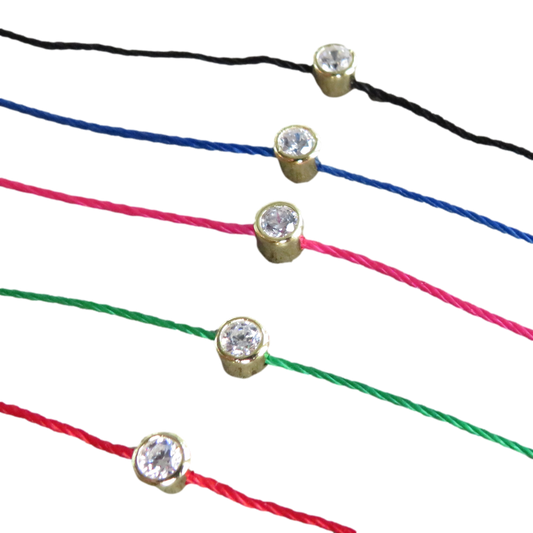 Bezel Rope Bracelets