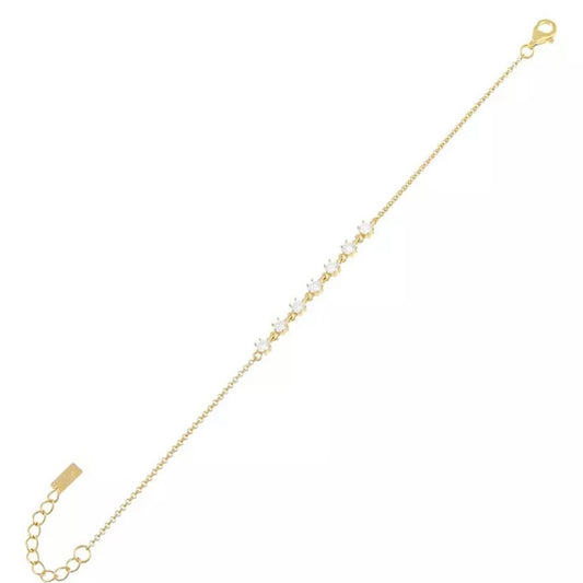 Gemstone Chain Bracelet