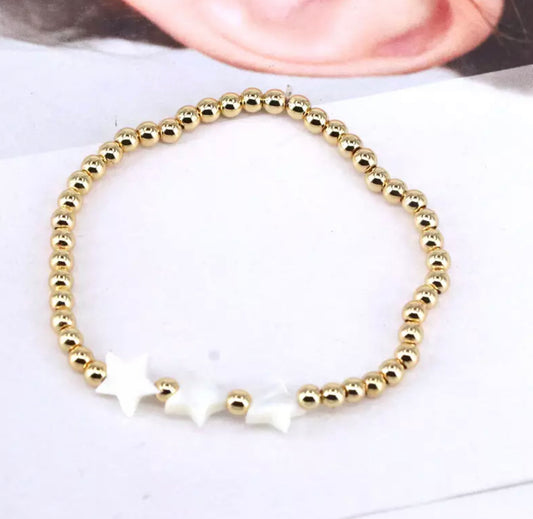Beaded Star Bracelet