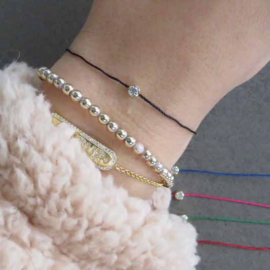 Bezel Rope Bracelets
