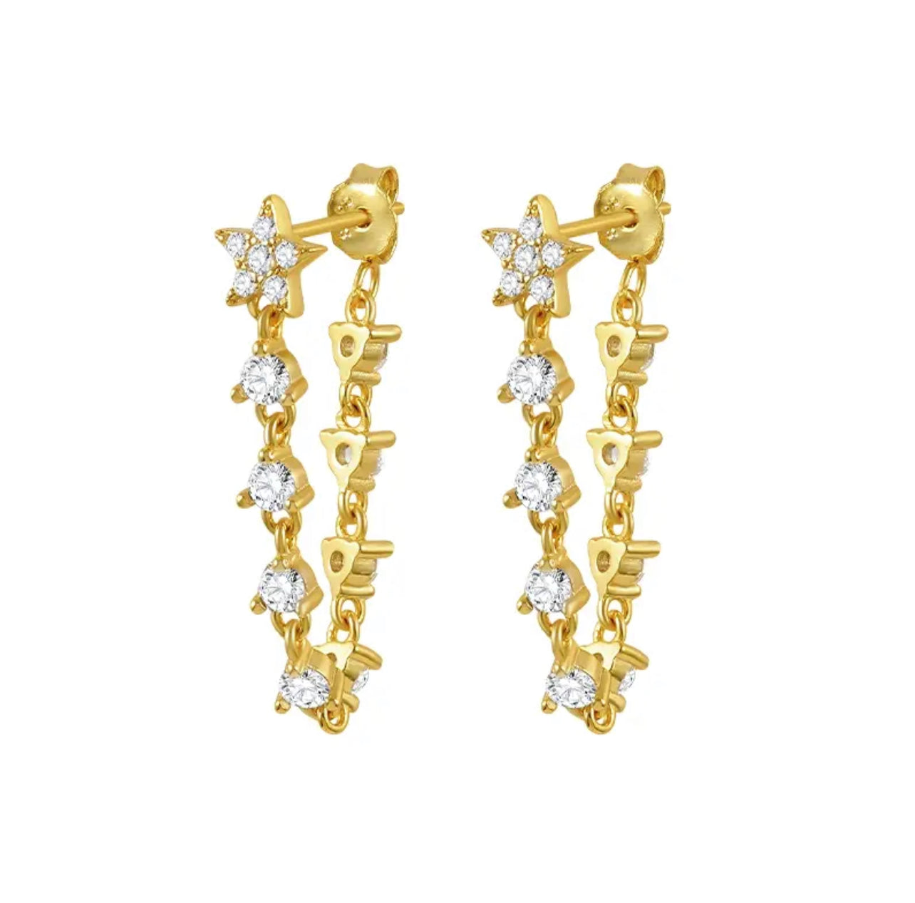 Star Tassel Earrings