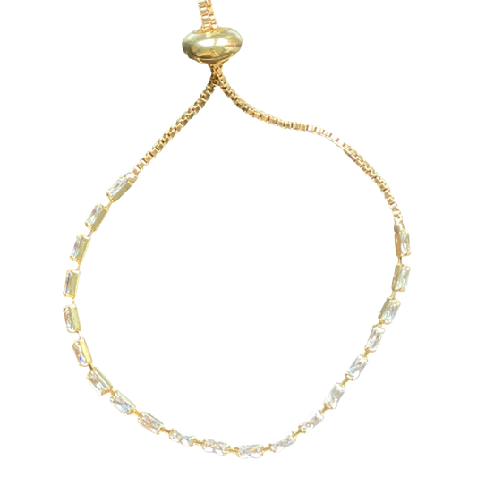 Emerald Bolo Tennis Bracelet