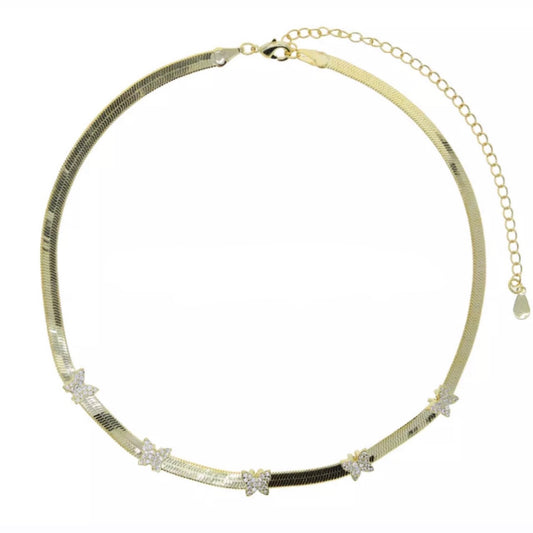 Butterfly Snake Necklace