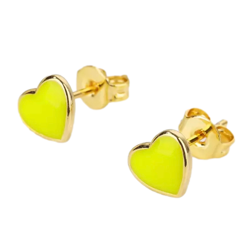Mini Heart Studs