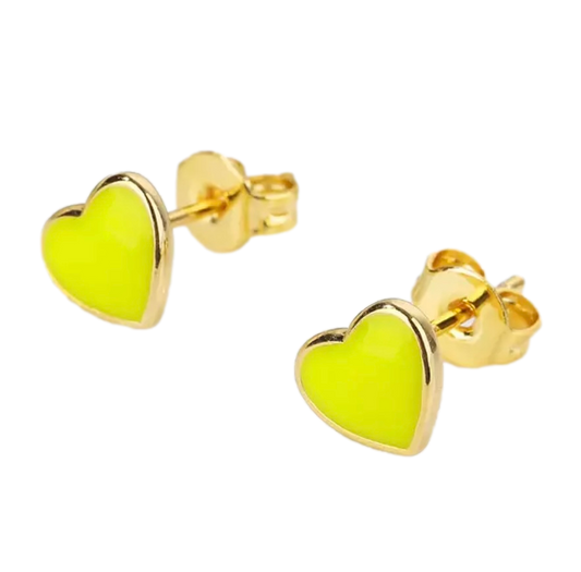Mini Heart Studs