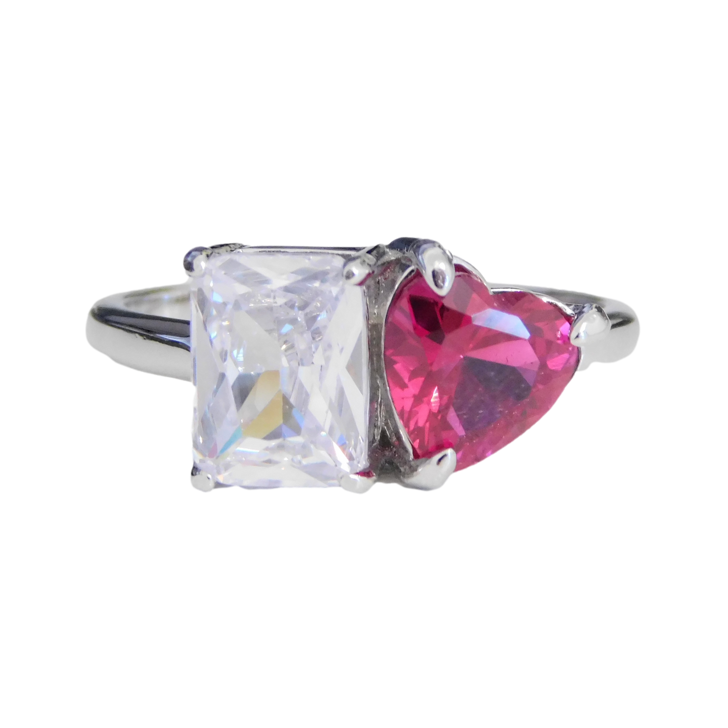Two Stone Gem Ring