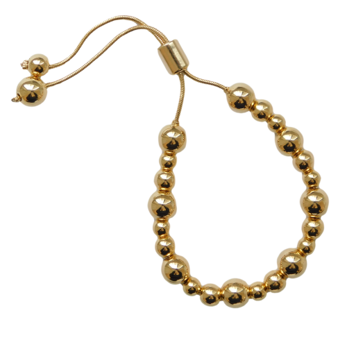 Multi Ball Bolo Bracelet