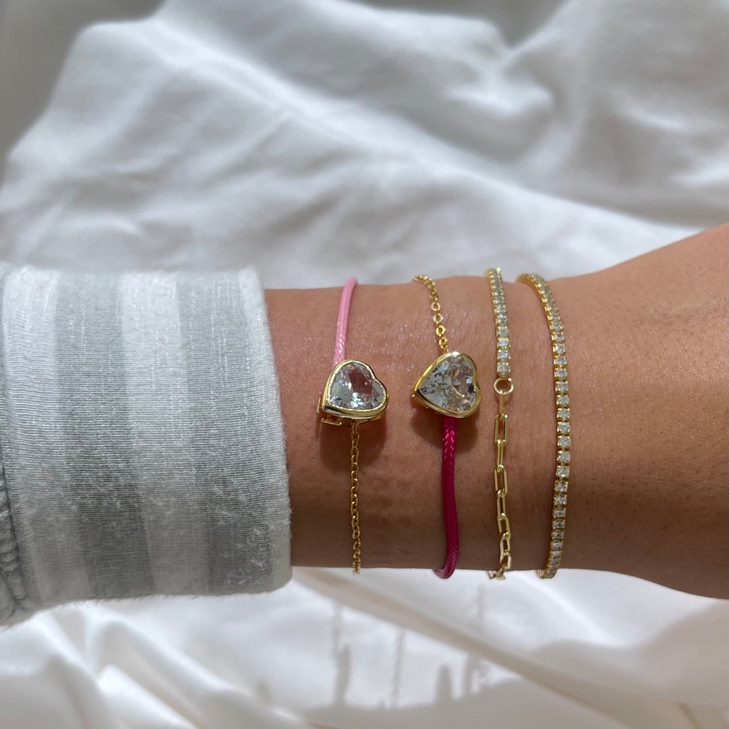 Heart Rope Bracelets