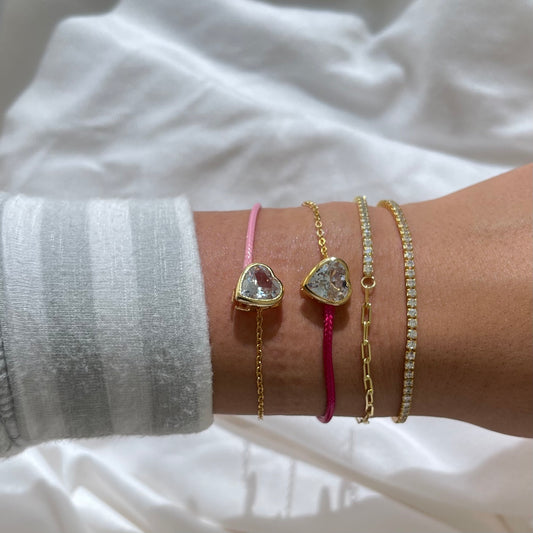 Heart Rope Bracelets