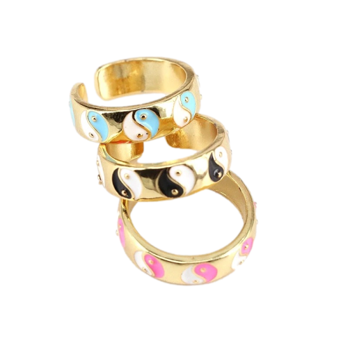 Ying Yang Rings