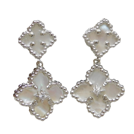 Hanging Clover Earrings