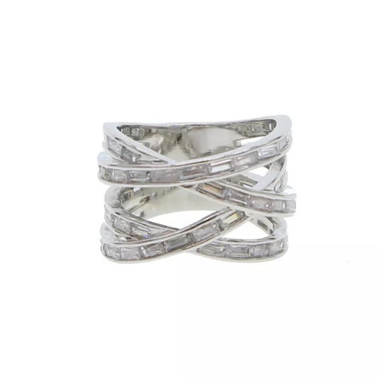 Silver Cross Ring