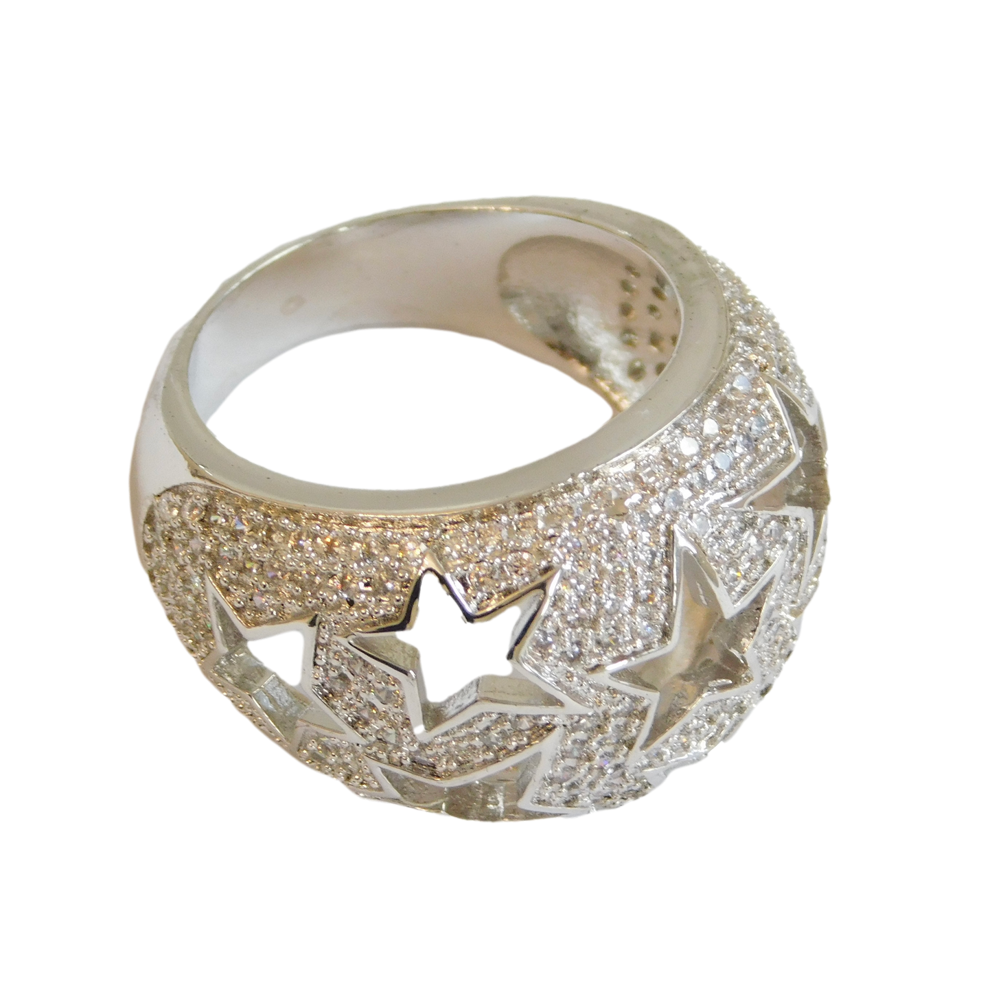Jumbo Star Cutout Ring