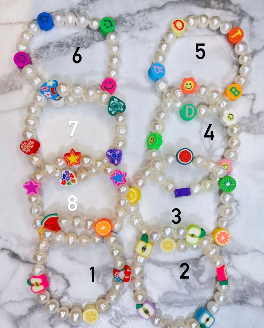 Fun Pearl Bracelets