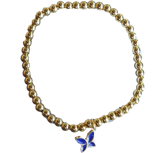 Beaded Butterfly Bracelet
