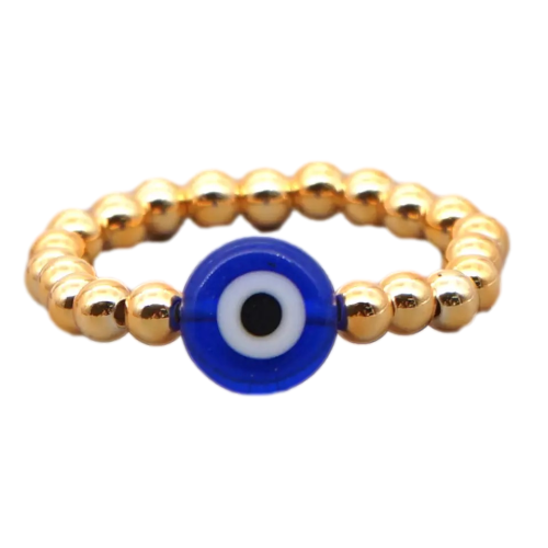 Evil Eye Beaded Rings