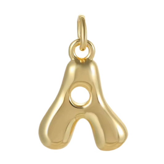 Bubble Letter Charm