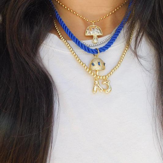 Heart Mushroom Charm