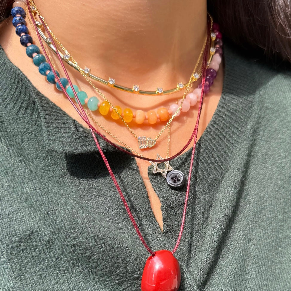 Red Rope Choker
