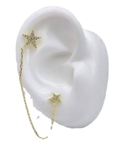 Double Star Earring