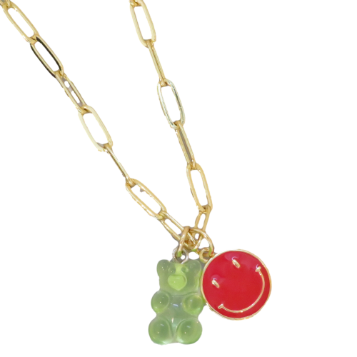 Paperclip Gummy Necklace