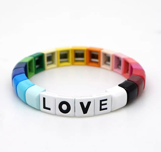 Love Tile Bracelet