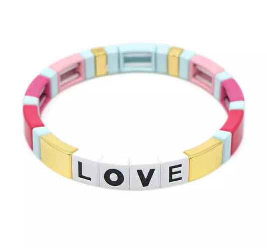 Love Tile Bracelet