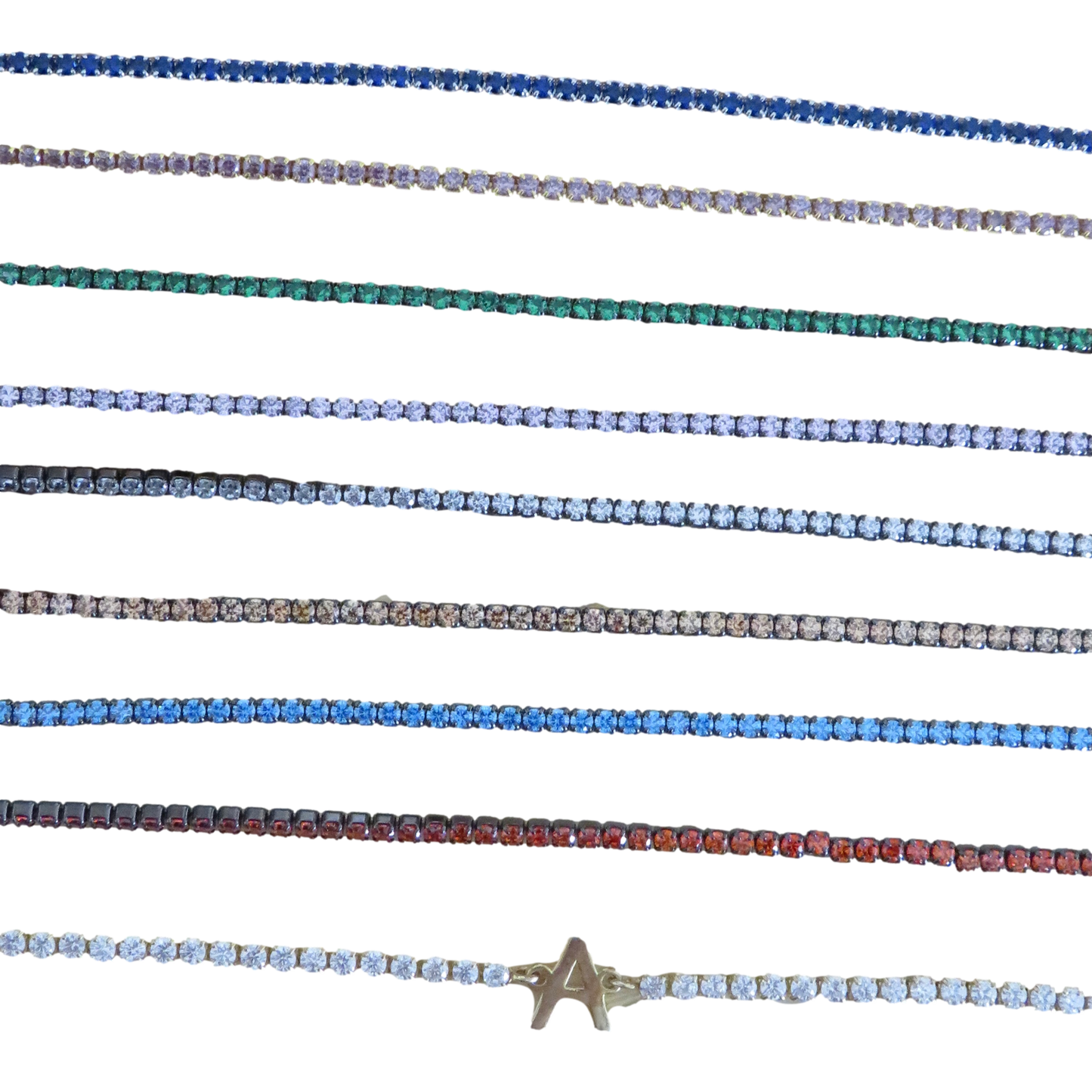 Color Tennis Bracelets
