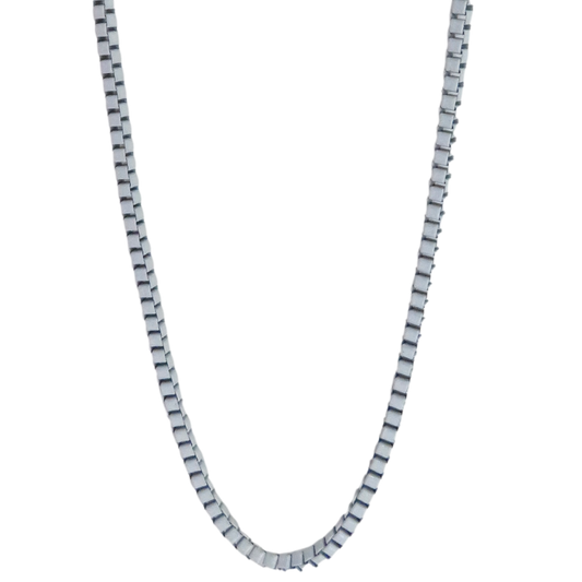 White Enamel Necklace