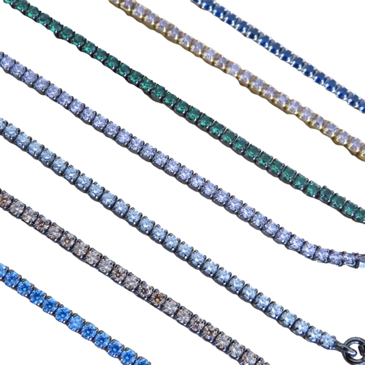 Color Tennis Bracelets